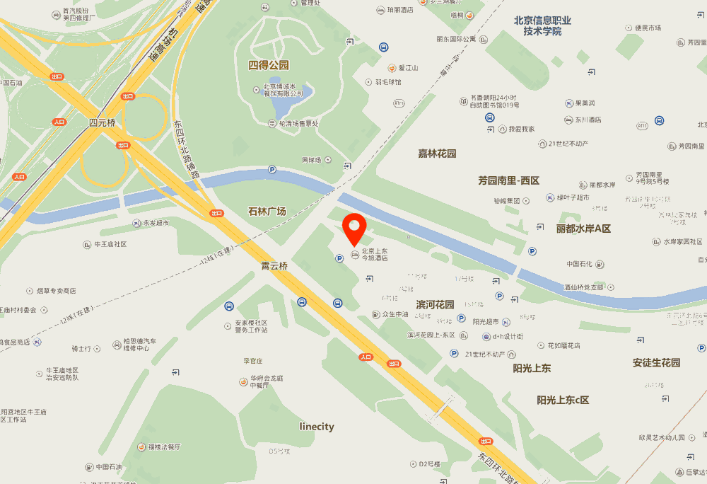 上东公园里位置地图